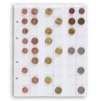 Leuchtturm OPTIMA coin sheet for 54 coins up to 20 mm Ø
