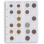 Leuchtturm OPTIMA coin sheet for 24 coins up to 33 mm Ø