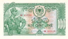 Albánia 1957. 100 Leke-UNC