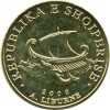 Albánia-2000-20 Leke-Alumíniumbronz-VF-Pénzérme