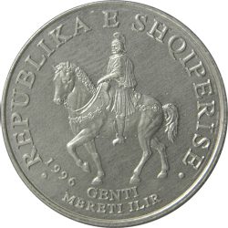 Albánia-2020-50 Leke-Réz-nikkel-UNC-Pénzérme