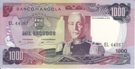 Angola 1972. 1000 Escudos-XF