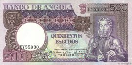 Angola 1973. 500 Escudos-VF