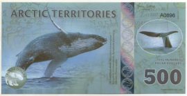 Arctic (Északi sark) 2017. 500 Polar Dollars-UNC