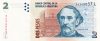 Argentina 2010. 2 Pesos-UNC