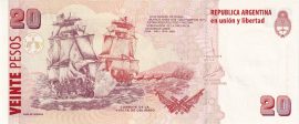 Argentina 2018. 20 Pesos-UNC