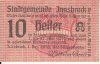   Ausztria 1920. 10-20 Heller-Innsbruck-VF (2db szükségpénz) 