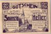   Ausztria 1920. 10-20 Heller-Königswiesen-VF (2db szükségpénz)
