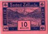 Ausztria 1920. 10 Heller-Seebad Zell am See-VF 