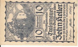 Ausztria 1920. 10 Heller-Traismauer-VF 