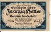 Ausztria 1920. 20 Heller-Kartner-VF 