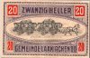 Ausztria 1920. 20 Heller-Laakirchen-VF 