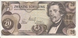 Ausztria 1967. 20 Schilling-VF