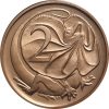 Ausztrália-1980-2 Cent-Bronz-VF-Pénzérme