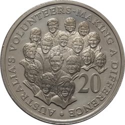 Ausztrália-2003-20 Cent-Réz-nikkel-VF-Pénzérme