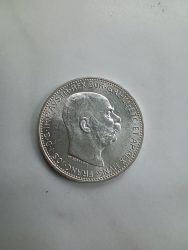 Ausztria-1913-1 Corona-Ezüst-Pénzérme