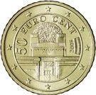 Ausztria-2010-50 Euro Cent-VF-Pénzérme