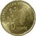 Azerbajdzsán-2006-10 Qapik-Rézbevonatú acél-UNC-Pénzérme