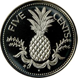 Bahama-szigetek-2005-5 Cent-Réz-nikkel-UNC-Pénzérme