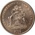 Bahama-szigetek-2006-1 Cent-Rézzel bevont cink-UNC-Pénzérme
