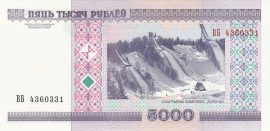 Fehéroroszország 2000. 5000 Rubles-UNC