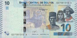 Bolívia 2024. 10 Bolivianos-UNC