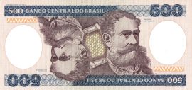 Brazil 1986-1988. 500 Cruzados-UNC