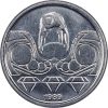 Brazília-1990-10 Centavos-Rozsdamentes Acél-UNC-Pénzérme