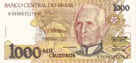 Brazil 1986-1988. 500 Cruzados-UNC