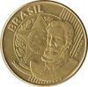 Brazília-1998-2023-25 Centavos-Bronz-Acél-VF-Pénzérme