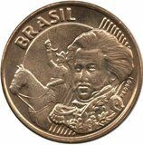 Brazília-2004-10 Centavos-Bronz-Acél-UNC-Pénzérme