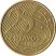 Brazília-2004-25 Centavos-Bronz-Acél-UNC-Pénzérme