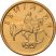 Bulgária-2000-2 Stotinki-Bronzbevonatú acél-UNC-Pénzérme
