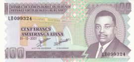 Burundi 2006. 100 Frank-UNC