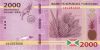 Burundi 2015-2023. 2000 Frank-UNC