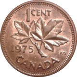 Kanada-1965-1979-1 Cent-Bronz-VF-Pénzérme