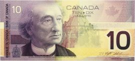 Kanada 2001. 10 Dollars-VF