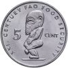 Cook-Szigetek-2000-5 Cent-Nikkelezett acél-UNC-Pénzérme