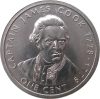 Cook-Szigetek-2003-1 Cent-Alumínium-UNC-Pénzérme
