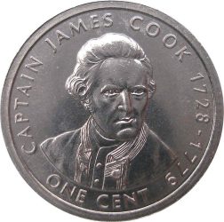 Cook-Szigetek-2003-1 Cent-Alumínium-UNC-Pénzérme