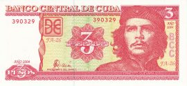 Kuba 2005. 3 Peso-UNC