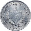 Kuba-2010-2 Centavos-Alumínium-UNC-Pénzérme