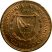 Ciprus-1963-5 Mils-Bronz-XF-Pénzérme