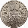Csehszlovákia-1921-1931-20 Haleru-Réz-Nikkel-VF-Pénzérme