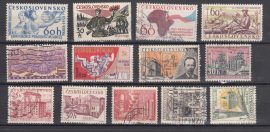 Csehszlovákia-Bélyegcsomag 23-Bélyegek