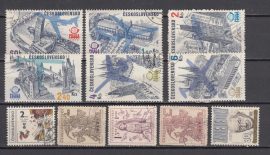 Csehszlovákia-Bélyegcsomag 26-Bélyegek