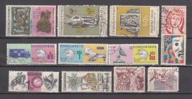 Csehszlovákia-Bélyegcsomag 27-Bélyegek