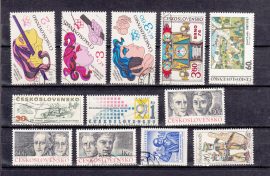 Csehszlovákia-Bélyegcsomag 29-Bélyegek