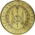 Dzsibuti-2013-10 Francs-Alumíniumbronz-UNC-Pénzérme