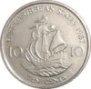   Kelet Karibi Államok-1992-10 Cents-Réz-Nikkel-VF-Pénzérme